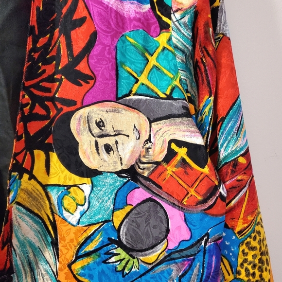 Diane Freis - Vintage Silk Duster Blazer - Picture 3 of 11